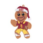 USC Trojans Gingerbread Man in Uniform Ornament